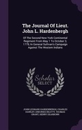 Cover: The Journal Of Lieut. John L. Hardenbergh - Palala Press