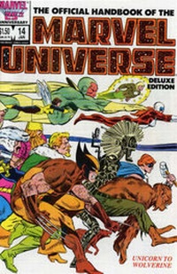 Enlarge image Cover: Essential Official Handbook Of The Marvel Universe - Deluxe Edition Volume 3 - Marvel Comics