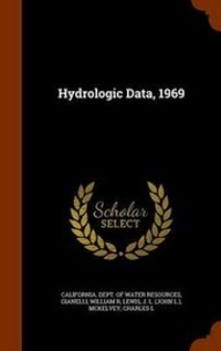 Enlarge image Cover: Hydrologic Data, 1969 - Arkose Press