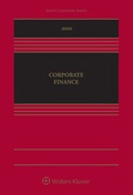 Cover: Corporate Finance - Aspen Publishers Inc.,U.S.