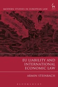 Cover: EU Liability and International Economic Law - Hart Publishing