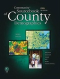 Cover: Community Sourcebook of County Demographics - Esri Press