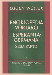 Abbildung von: Enciklopedia vortaro Esperanto-germana - Monda Asembleo Socia
