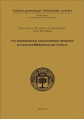 Cover: Von mittelalterlichen und neuzeitlichen Best&auml;nden in russischen Bibliotheken und Archiven - Franz Steiner Verlag