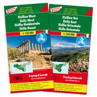 Abbildung von: Sizilien West und Ost, Set, Autokarte 1:150.000 - Freytag-Berndt und ARTARIA
