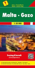 Cover: Malta - Gozo, Autokarte 1:30.000 - KOMPASS freytag und berndt