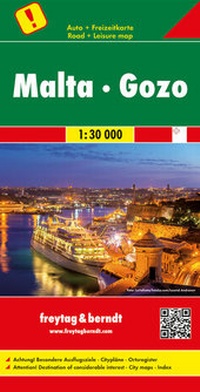 Abbildung von: Malta - Gozo, Autokarte 1:30.000 - Freytag-Berndt und ARTARIA