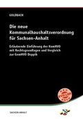 Cover: Die neue Kommunalhaushaltsverordnung f&uuml;r Sachsen-Anhalt - SV SAXONIA