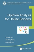 Cover: Opinion Analysis For Online Reviews - World Scientific Publishing Co Pte Ltd