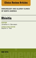 Cover: Rhinitis, An Issue of Immunology and Allergy Clinics of North America - Elsevier