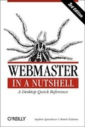 Cover: Webmaster in a Nutshell - O'Reilly