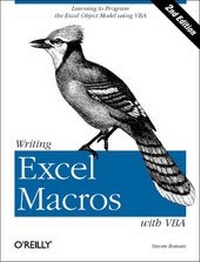 Abbildung von: Writing Excel Macros with VBA - O'Reilly