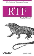 Abbildung von: RTF Pocket Guide - O'Reilly