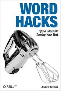 Enlarge image Cover: Word Hacks - O'Reilly