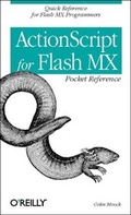 Cover: ActionScript for Flash MX Pocket Reference - O'Reilly