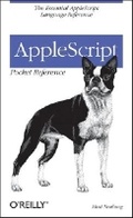 Cover: AppleScript Pocket Reference - O'Reilly