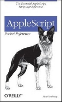Enlarge image Cover: AppleScript Pocket Reference - O'Reilly