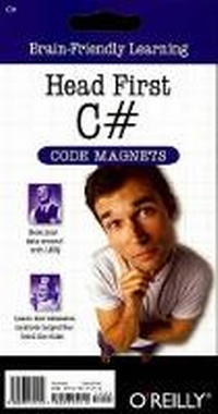 Enlarge image Cover: Head First C# Code Magnet Kit - O'Reilly