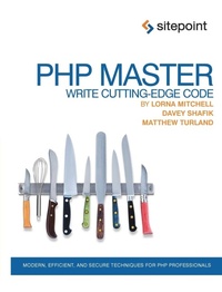 Abbildung von: PHP Master - Write Cutting Edge Code - SitePoint Pty Ltd