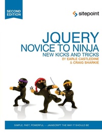 Abbildung von: jQuery - Novice to Ninja 2e - SitePoint Pty Ltd