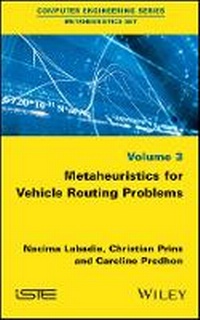 Enlarge image Cover: Metaheuristics for Vehicle Routing Problems - Wiley