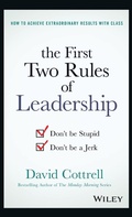 Cover: The First Two Rules of Leadership - Wiley