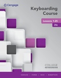 Cover: Keyboarding Course Lessons 1-25 - Course Technology Inc