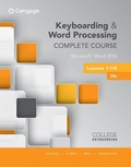 Cover: Keyboarding and Word Processing Complete Course Lessons 1-110 - Course Technology Inc