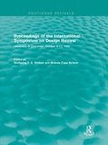 Cover: Proceedings of the International Symposium on Design Review (Routledge Revivals) - Routledge