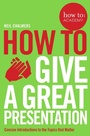 Cover: How To Give A Great Presentation - Bluebird