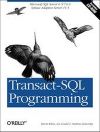 Abbildung von: Transact-SQL Programming - O'Reilly