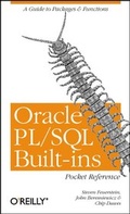 Cover: Oracle PL/SQL Built-Ins Pocket Reference - O'Reilly