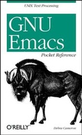 Cover: GNU Emacs Pocket Reference - O'Reilly