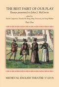 Cover: Medieval English Theatre 37 - De Gruyter