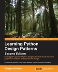 Cover: Learning Python Design Patterns Second Edition - Packt Publishing