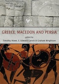 Cover: Greece, Macedon and Persia - Oxbow Books