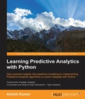 Cover: Learning Predictive Analytics with Python - Packt Publishing