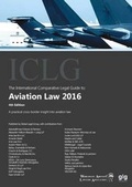 Cover: The International Comparative Legal Guide to: Aviation Law 2016 - Global Legal Group Ltd