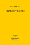 Cover: Recht als Symmetrie - Mohr Siebeck