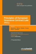 Cover: Principles of European Insurance Contract Law (PEICL) - Otto Schmidt Verlag