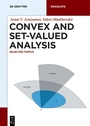 Cover: Convex and Set-Valued Analysis - De Gruyter