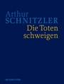 Cover: Die Toten schweigen - De Gruyter
