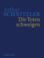 Cover: Die Toten schweigen - De Gruyter