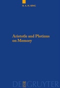 Cover: Aristotle and Plotinus on Memory - De Gruyter