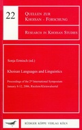 Cover: Khoisan Languages and Linguistics - K&ouml;ppe, R