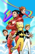 Cover: Iron Man And Power Pack: Armored And Dangerous - Marvel Comics