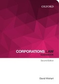 Cover: Corporations Law Guidebook - OUP Australia and New Zealand