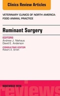 Cover: Ruminant Surgery, An Issue of Veterinary Clinics of North America: Food Animal Practice - Elsevier