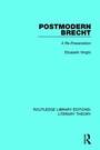 Cover: Postmodern Brecht - Routledge