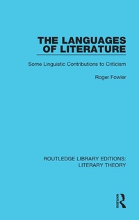 Enlarge image Cover: The Languages of Literature - Routledge